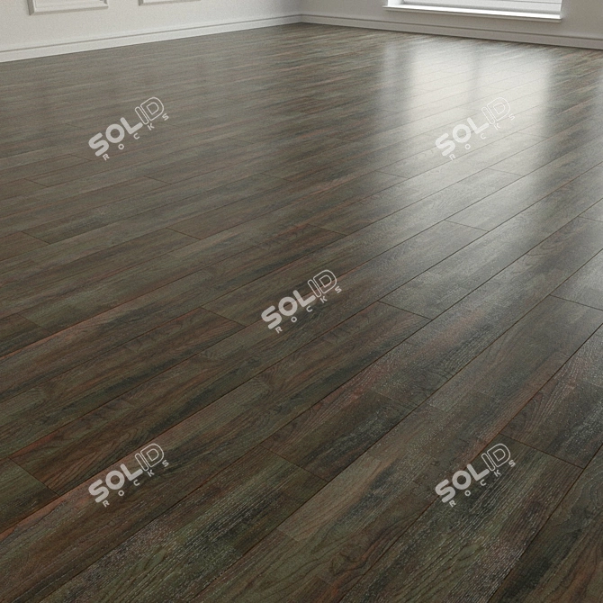 Green Light Parquet Laminate 3D model image 2