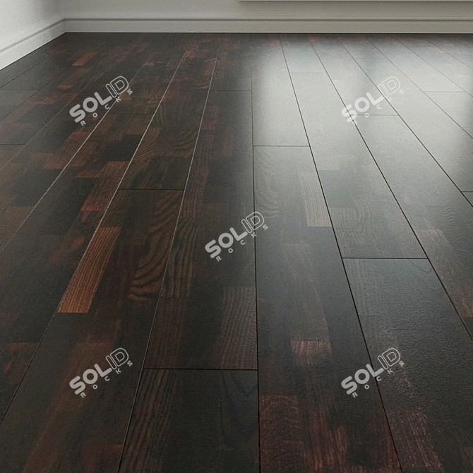 Salsa Oak Java Laminate Parquet 3D model image 1