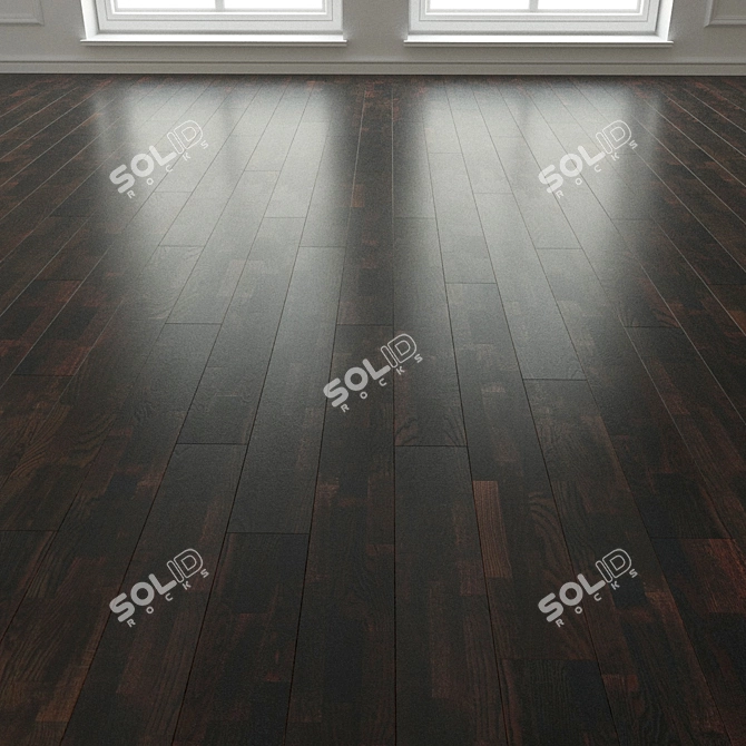 Salsa Oak Java Laminate Parquet 3D model image 3