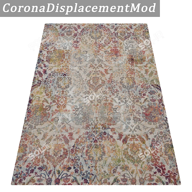 Luxury Carpet Set: Versatile Textures 3D model image 4