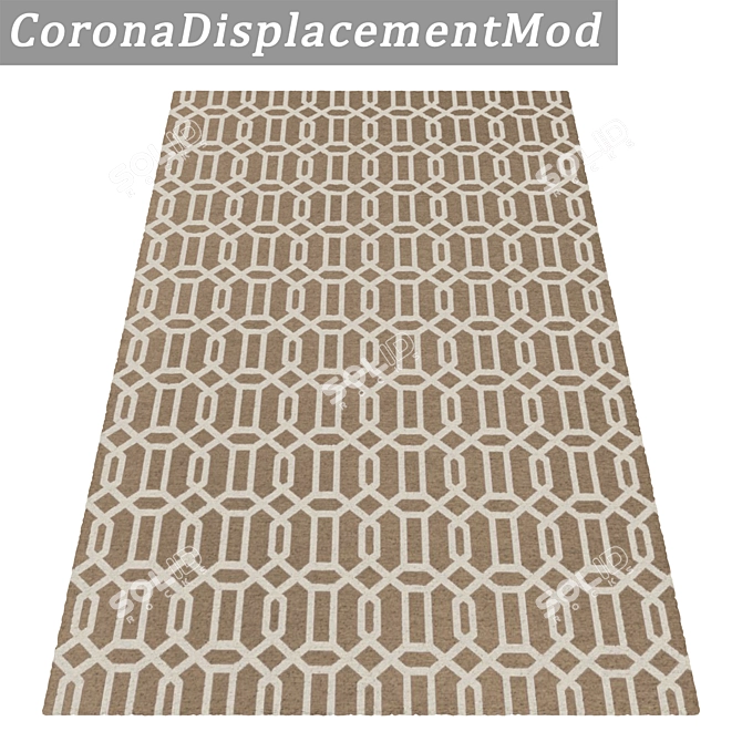 Luxury Carpet Set - High-Quality Textures 3D model image 4