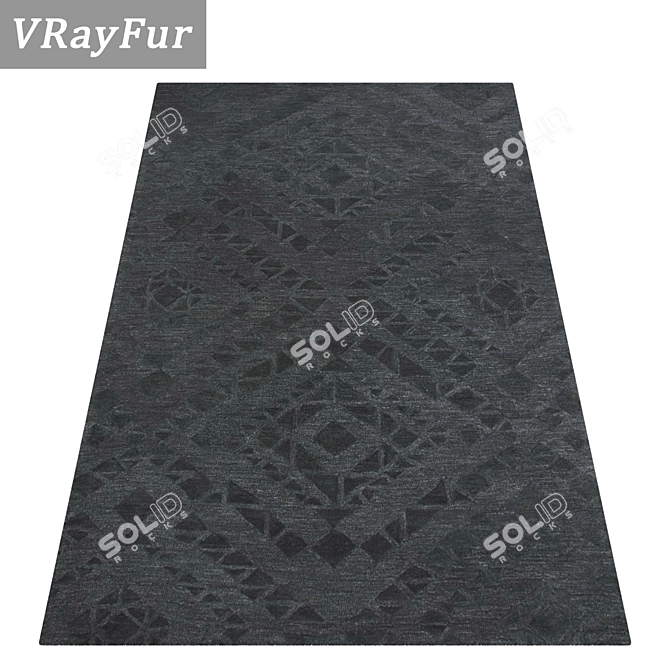 High-Quality Carpets Set 3D model image 2