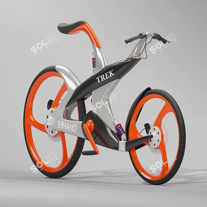 2016 Bicycle: Stylish & Versatile Ride 3D model image 1