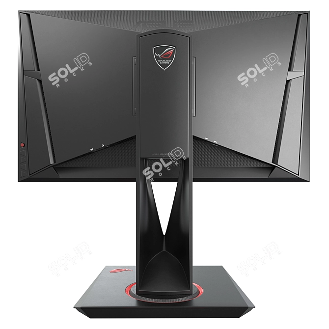 Ultra-Fast Gaming Monitor 3D model image 2