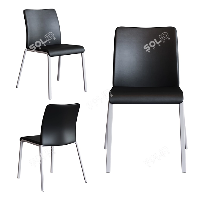 Steelcase Office Chair Collection 3D model image 4