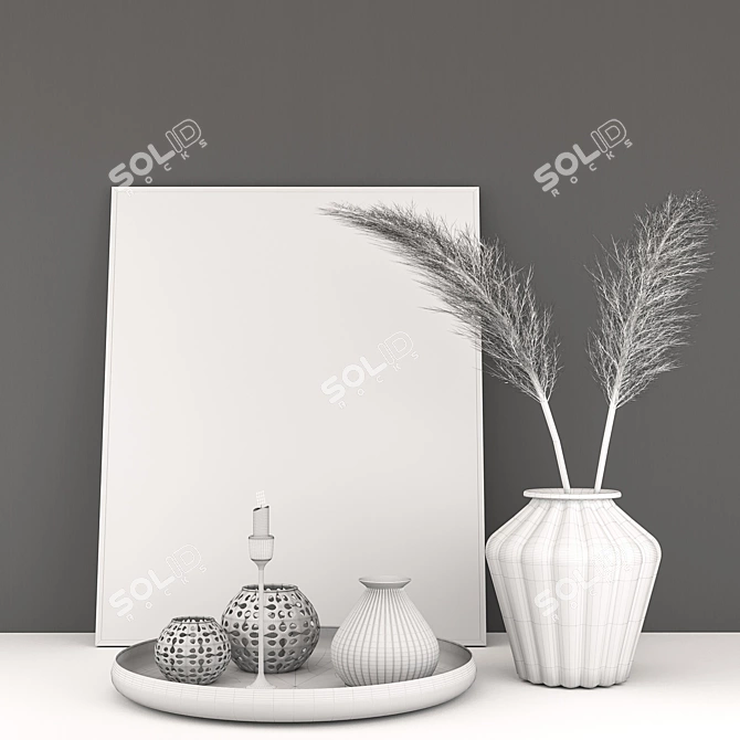 Elegant Decor Set: Rendered in Corona 3D model image 3