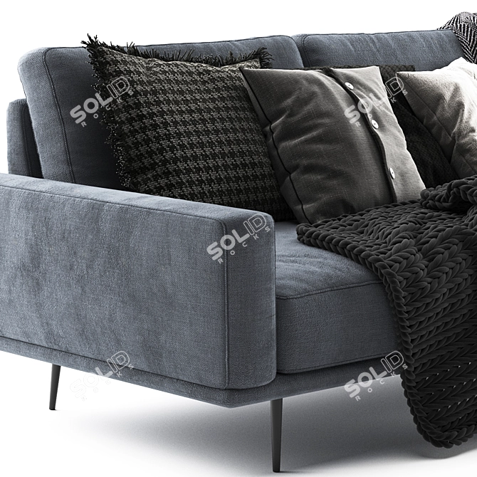 Scandinavian Carlton Collection: Modern Elegance 3D model image 2