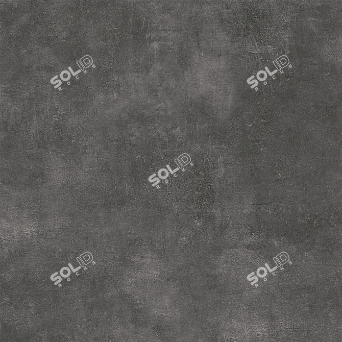 Urban Chic: ARES Black Concrete Wall Tiles 3D model image 5