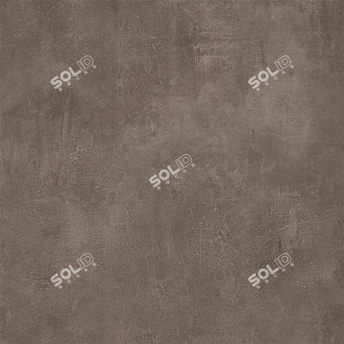 Brown Ares Concrete Wall Tiles 3D model image 5