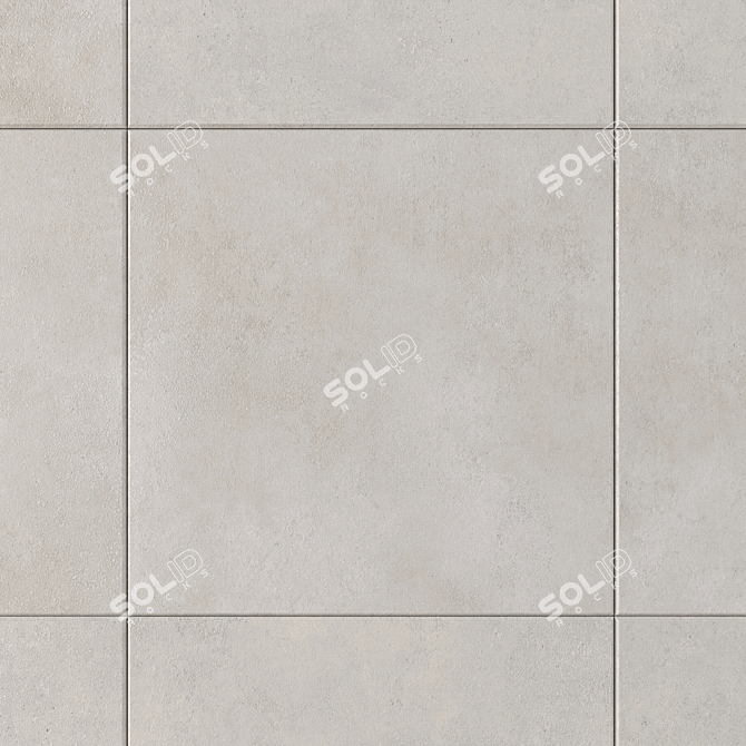 CORE Grey Concrete Wall Tiles 3D model image 2