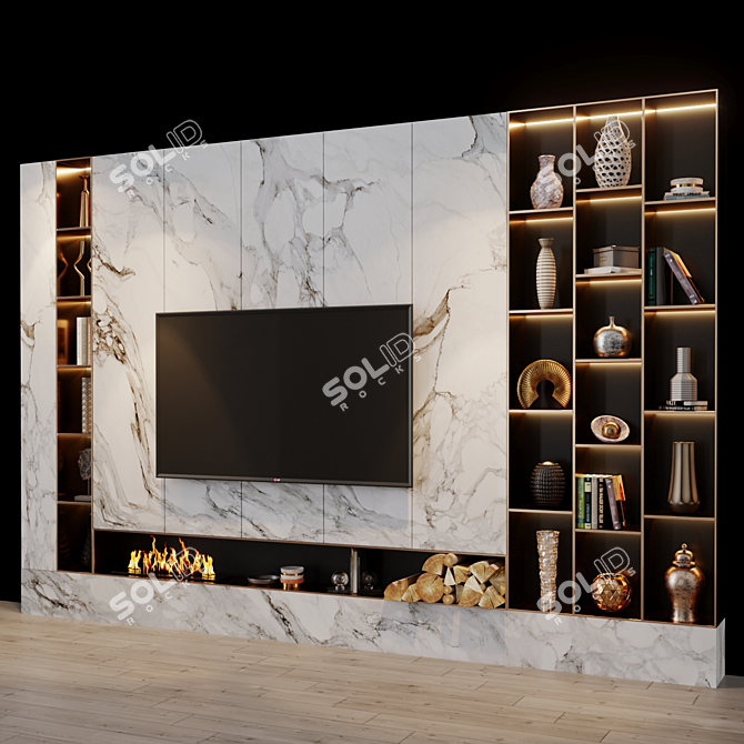 TV Set 137: Clear Picture, Optimal Size 3D model image 2