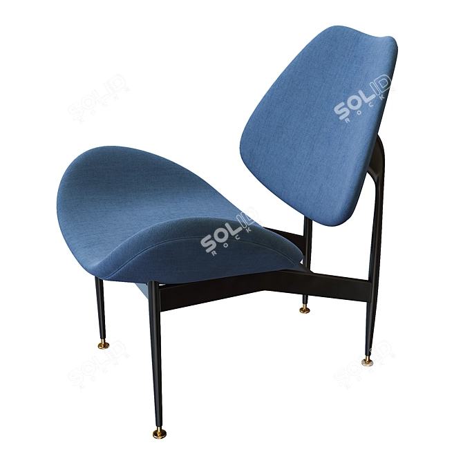 Featherston Scape Chair: Modern Comfort for your Home 3D model image 2