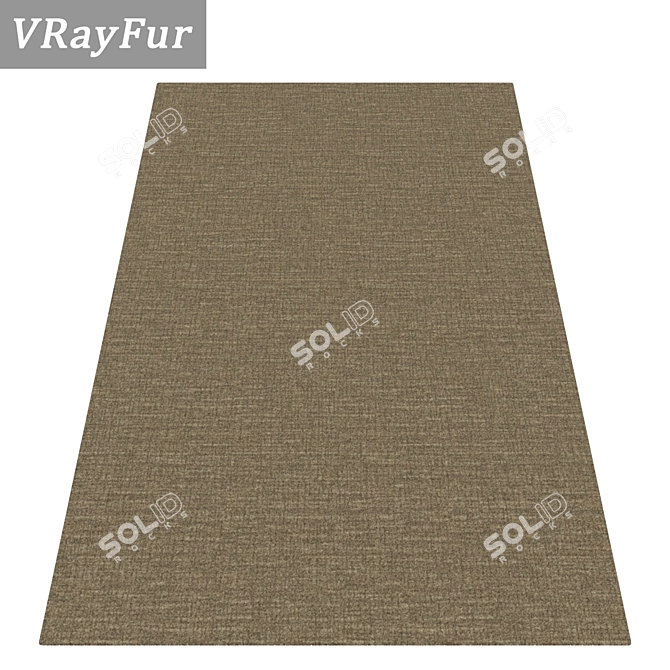 Luxurious Carpet Set: High-Quality Textures & Multiple Variations 3D model image 2