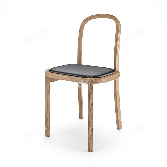 Elegant Siro Chair: Designed Excellence 3D model image 2