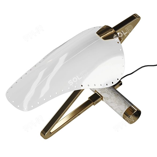 Timeless Elegance: Kirk Table Lamp 3D model image 3