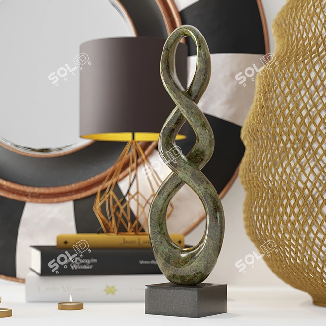3DMax Decorative Set: Ready for Corona Render 3D model image 3