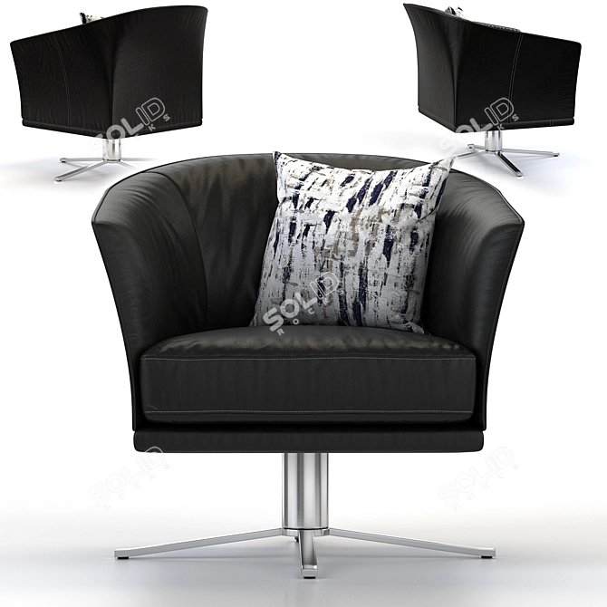 Luxury DS 291-f4 Chair 3D model image 3