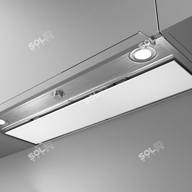 Elica Boxin Plus: Sleek Built-In Hood 3D model image 4