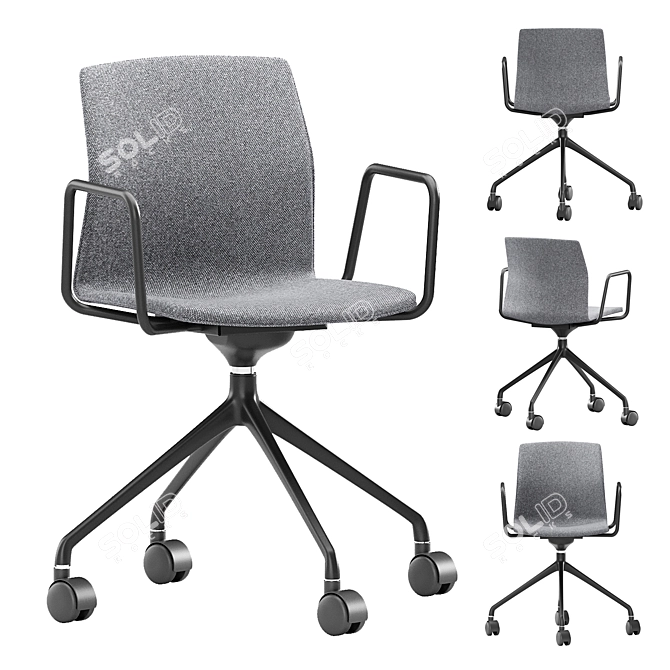 ErgoFlex Office Chair 3D model image 1