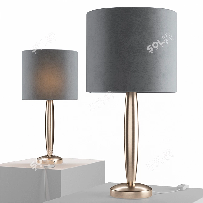 Askona Michel Table Lamp - Elegant Lighting Solution 3D model image 2