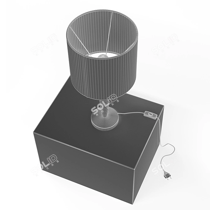 Askona Michel Table Lamp - Elegant Lighting Solution 3D model image 4