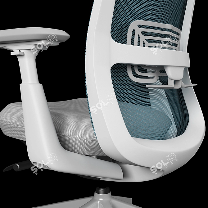 Elevate Your Comfort with the Haworth Soji Chair 3D model image 4