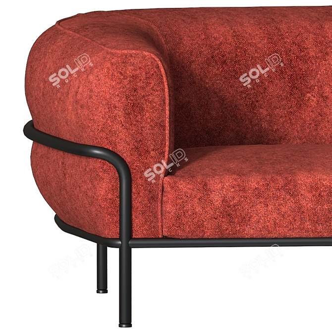 Elegant Gallotti & Radice Chair: Sophie 3D model image 2