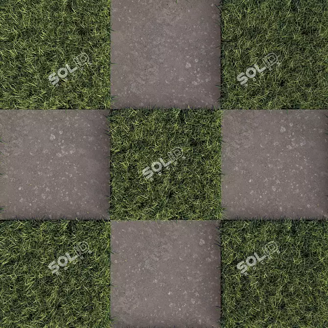 Elegant Decorative Floor Set 3D model image 2