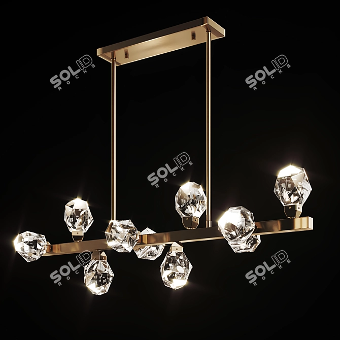 Luxury Crystal Chandelier | Lampatron 3D model image 3