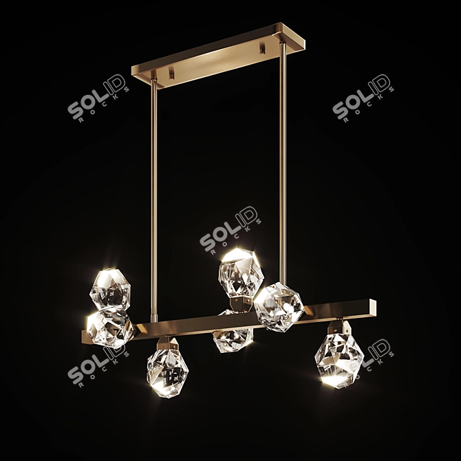 Luxury Crystal Chandelier | Lampatron 3D model image 4