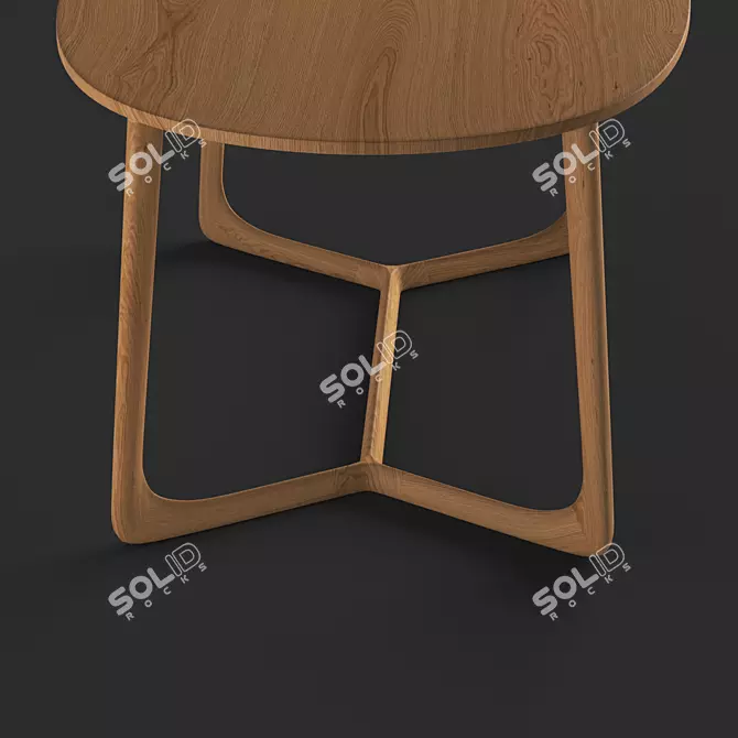 Arbre Georg Dining Table 3D model image 4