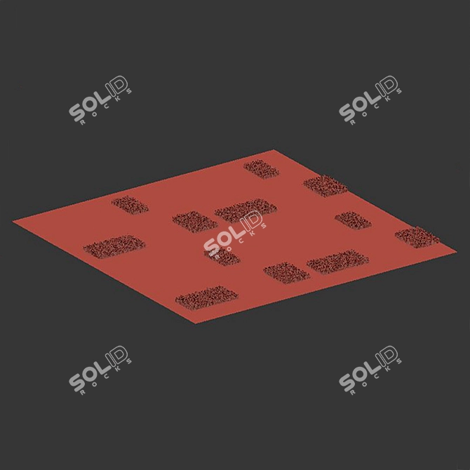 Elegant Floor Decor Set 3D model image 3