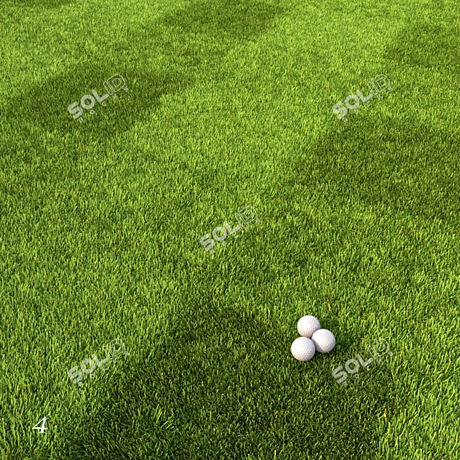 Manicured Greenery Set 3D model image 4