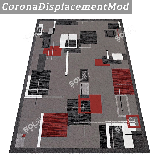 Title: Versatile Set of Quality Carpets 3D model image 4