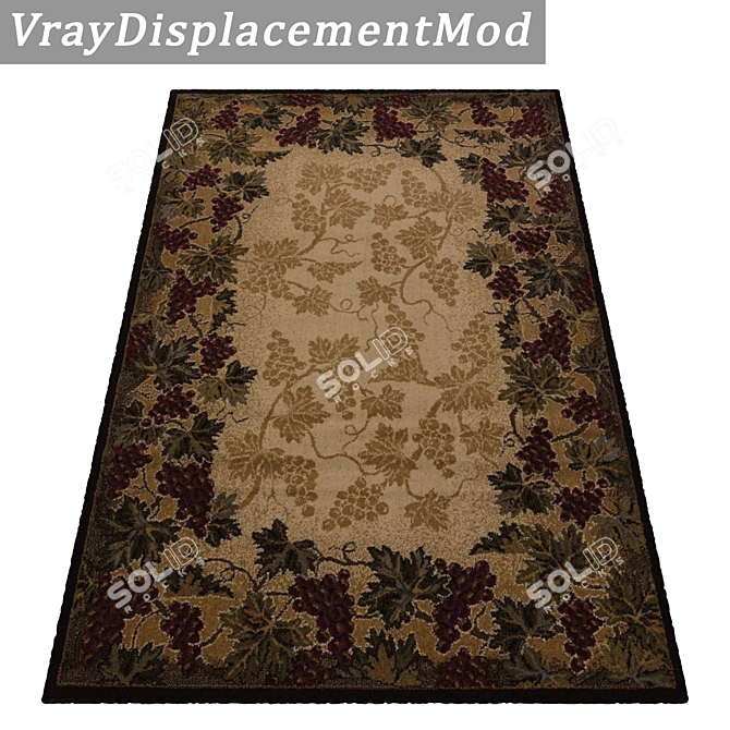 Luxury Carpet Set: High-Quality Textures & Multiple Variants 3D model image 3