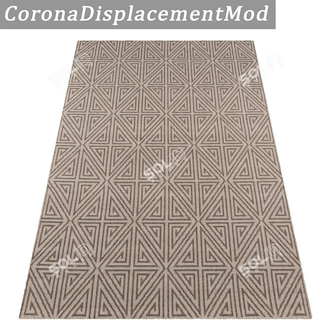 Versatile Carpet Set | High-Quality Textures 3D model image 4