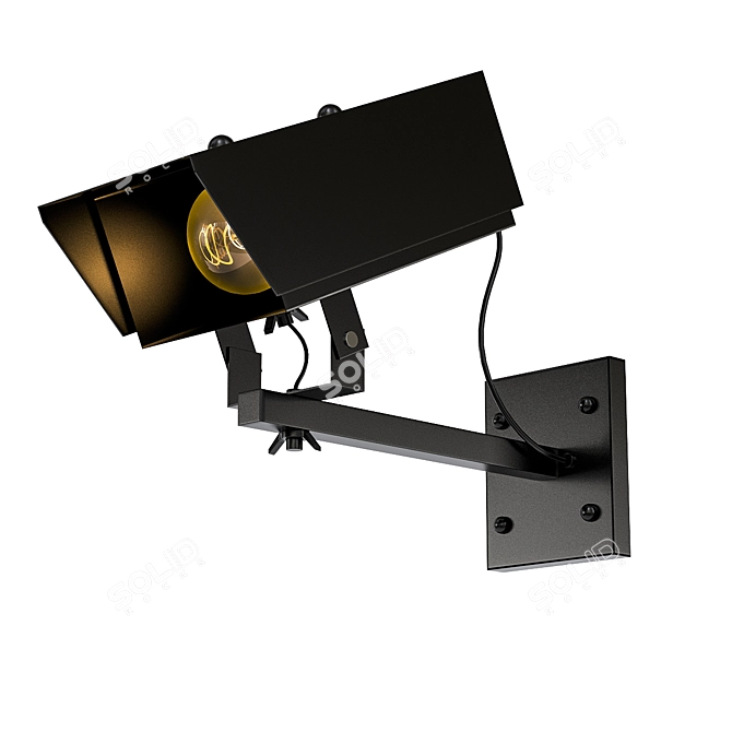 FlexSpot Camera Spot - Adjustable Lighting Solution 3D model image 1