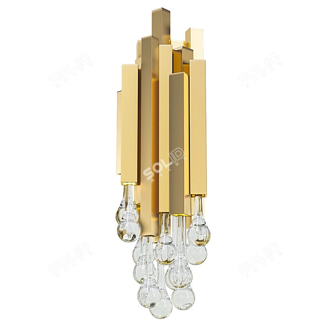 Trump Wall Sconce 3D model image 1