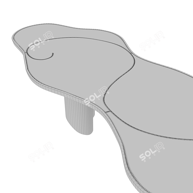 Elegant Stone Sculpture: Slava Kharisov 3D model image 4