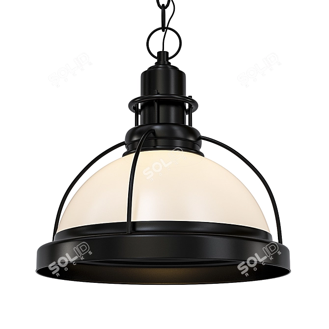 Elegant Gloss Lighting Solution 3D model image 1