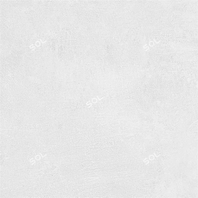 Ares White Concrete Wall Tiles 3D model image 5
