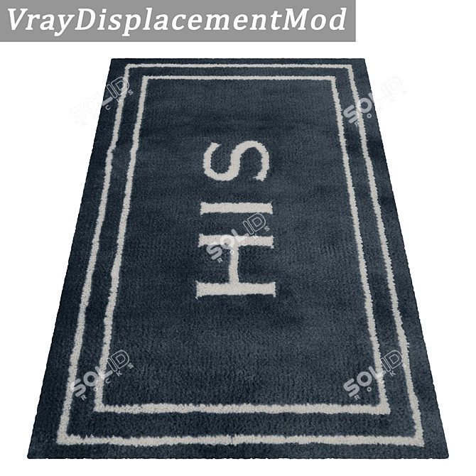 Title: Luxury Carpet Set 927 3D model image 3