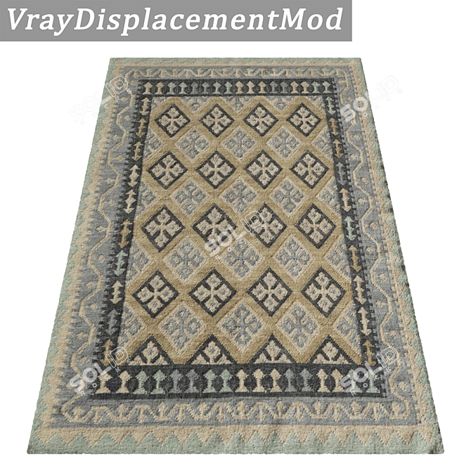 Luxury Carpets Set 929 3D model image 3