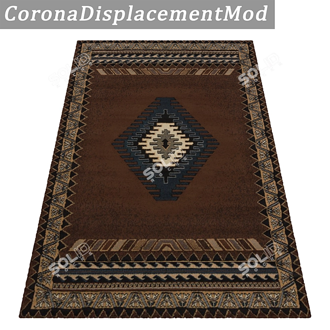 Luxury Carpets Set 929 3D model image 4