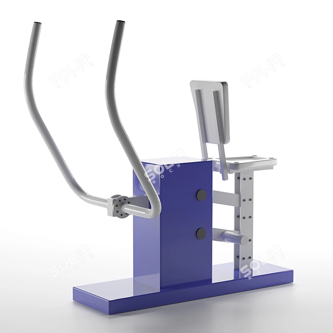 Ultimate Outdoor Chest Press 3D model image 2