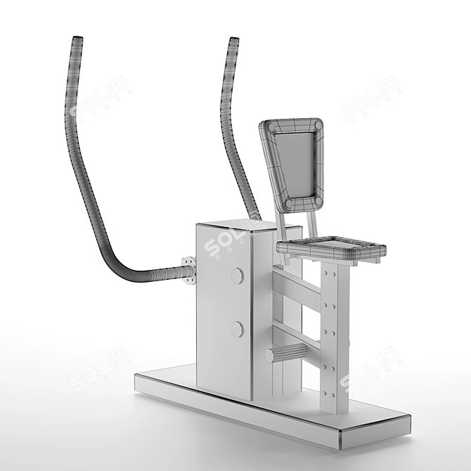 Ultimate Outdoor Chest Press 3D model image 5