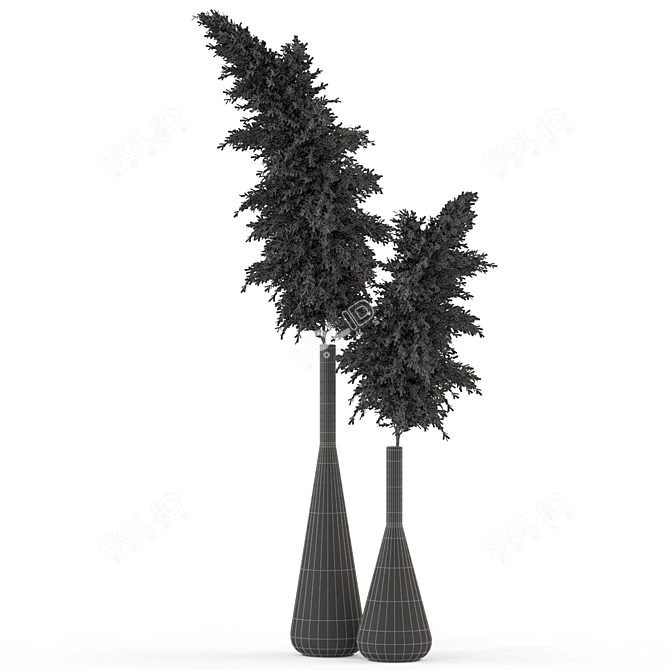316 Greenery Plants Set 3D model image 3