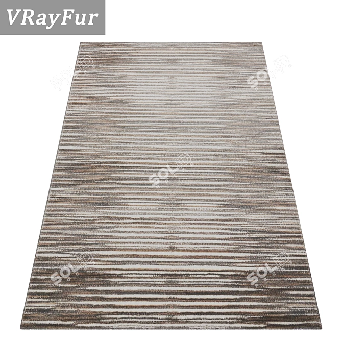 High-Quality Carpet Set 3D model image 2