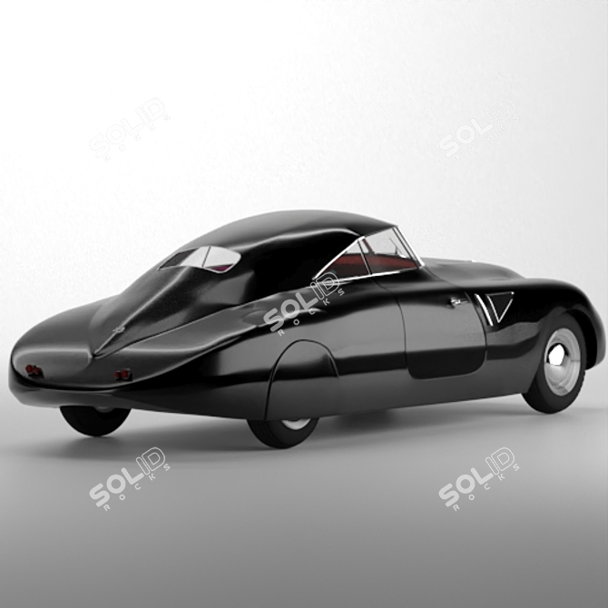 Luxury Maybach SW38 Stromlinie 2016 3D model image 6