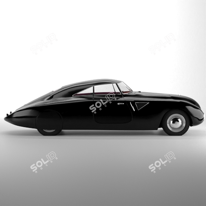 Luxury Maybach SW38 Stromlinie 2016 3D model image 7